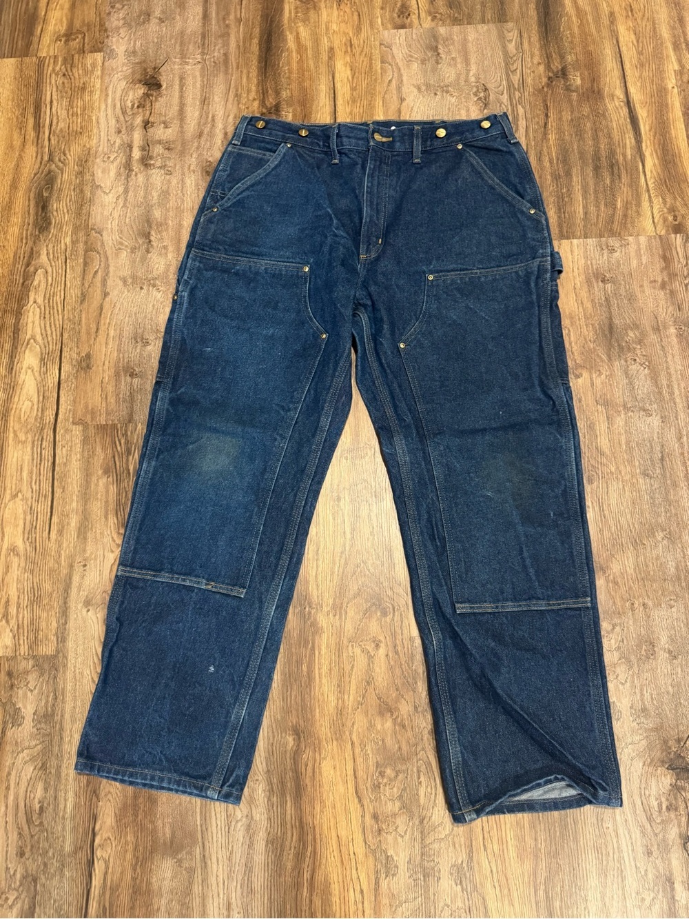 Men's Carhartt B07 DNM Double Knee Carpenter Jeans Size 36 x 30